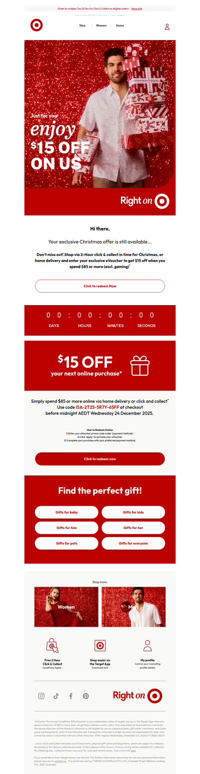 Don't miss out this Christmas 🎁