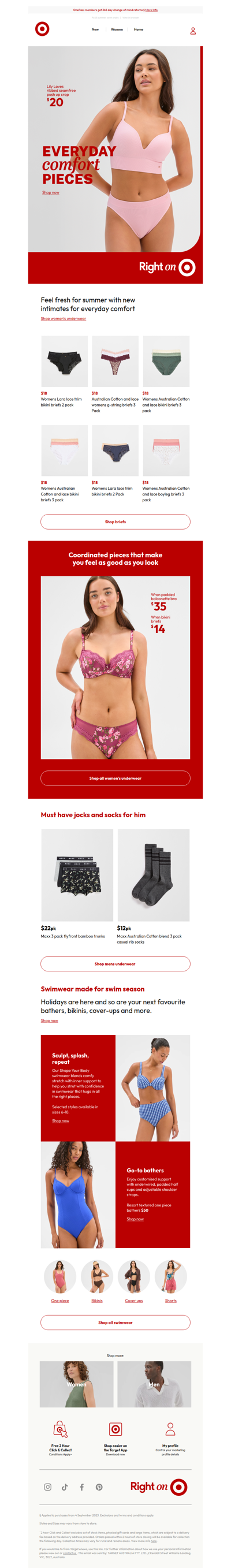 New season, new intimates