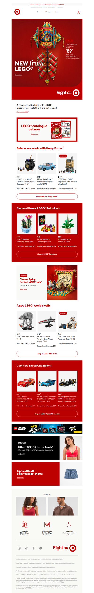 NEW LEGO® JUST LANDED | Discover new LEGO® sets for everyone