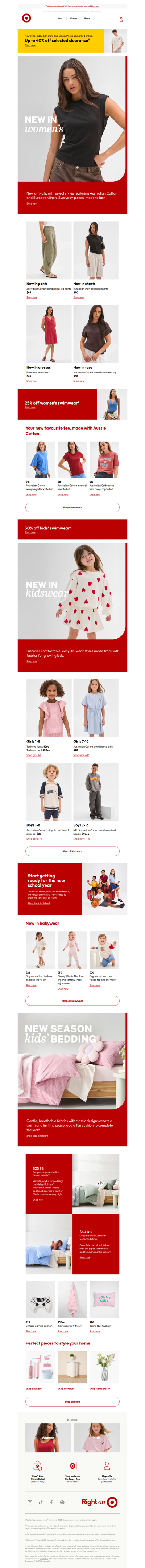 New Women's Aus Cotton & Euro Linen