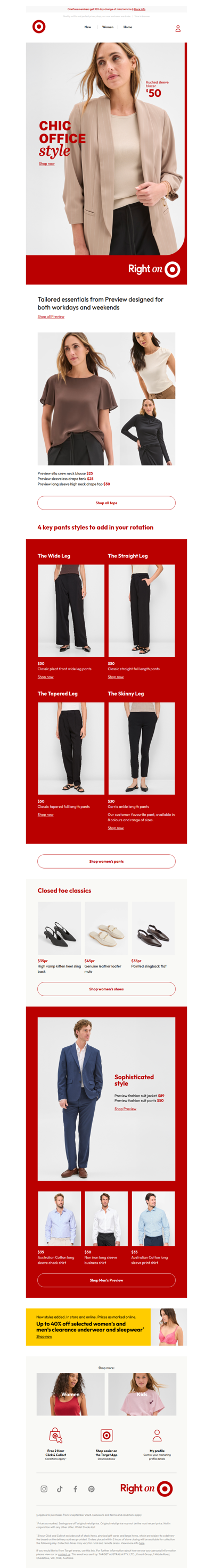 Style that means business: $50 Blazer