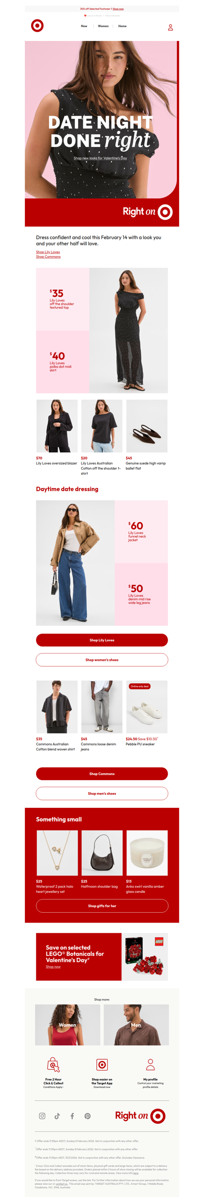 Date night dressing with NEW Lily Loves