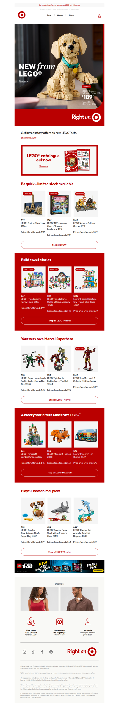 NEW LEGO® JUST LANDED | Discover new LEGO® sets for everyone