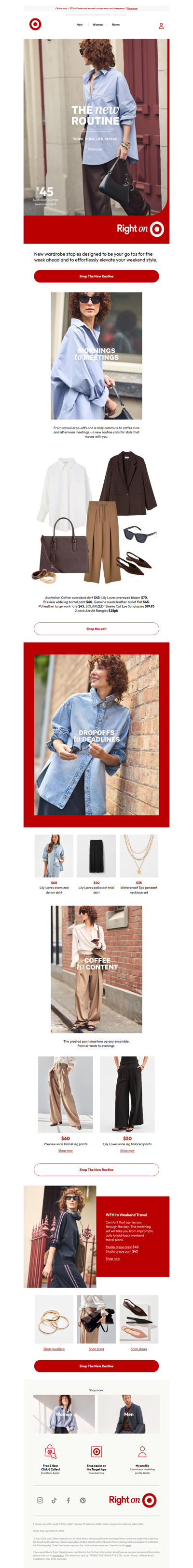 Update your week to weekend wardrobe