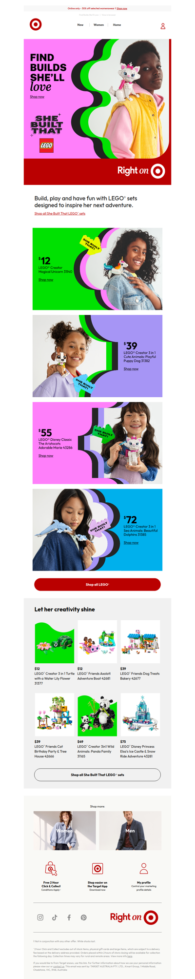 Build. Play. Repeat. With LEGO® sets