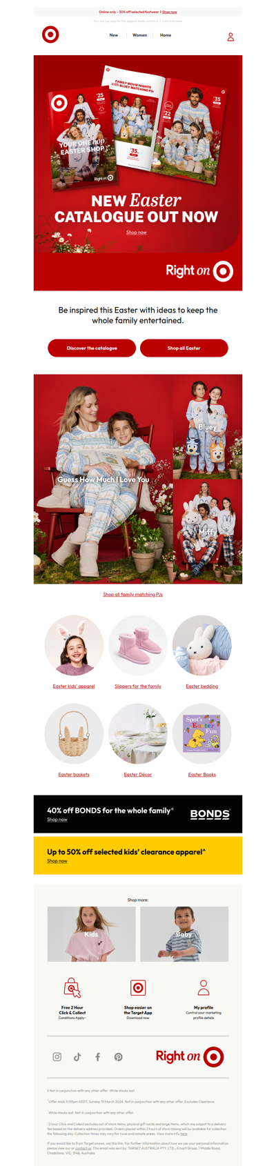 New Easter Catalogue out now