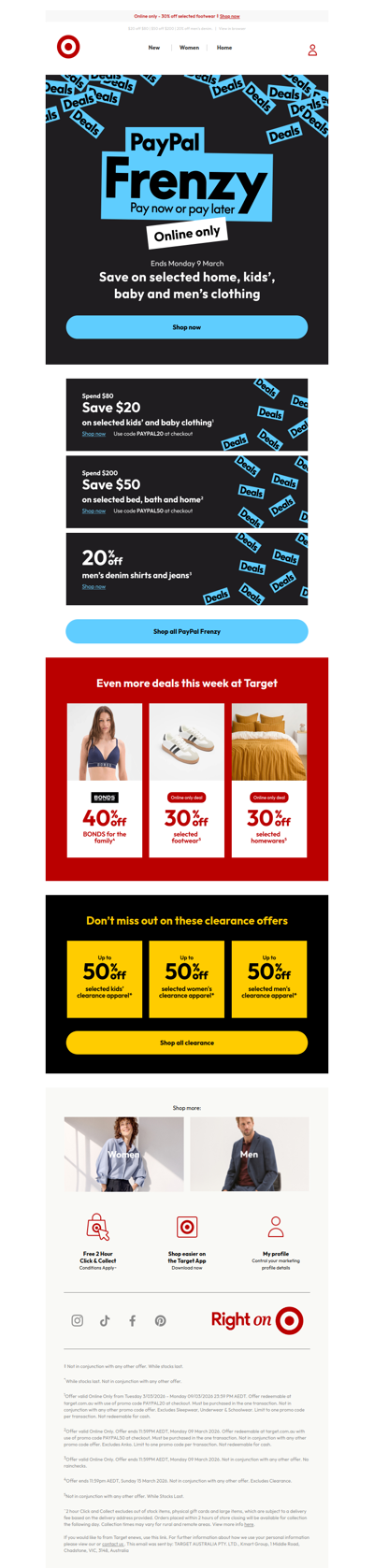 Promo code inside! Save Big. Online Only.