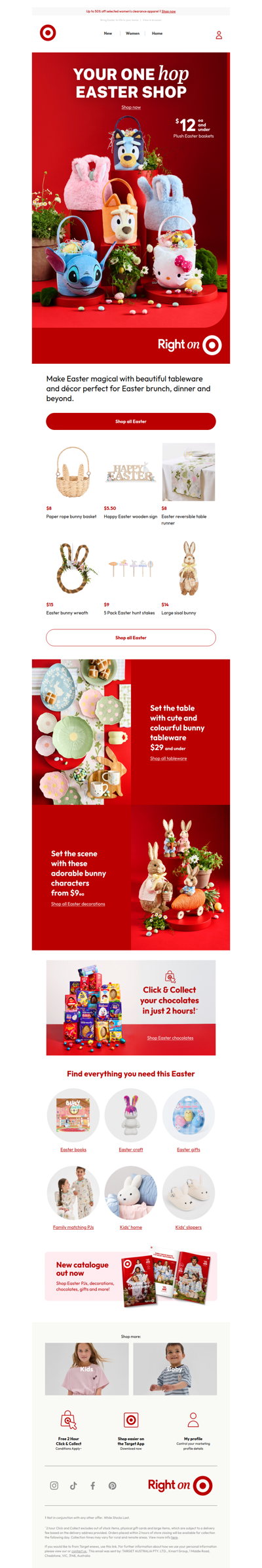 Elevate your Easter with plush baskets $12 and under