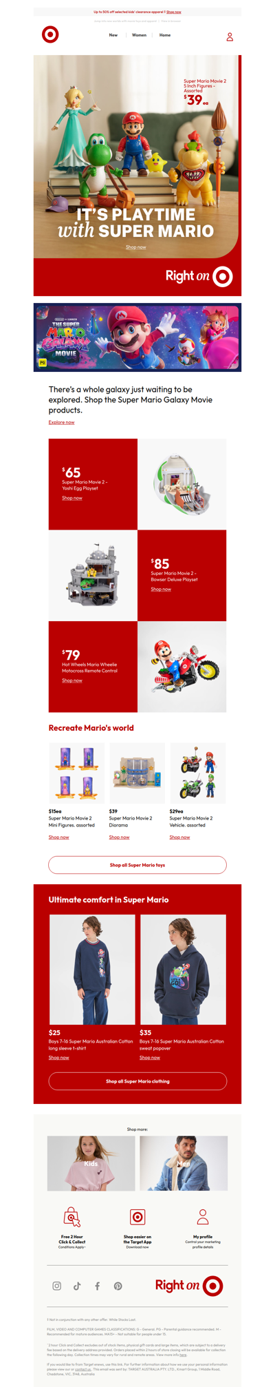 Playtime with Super Mario