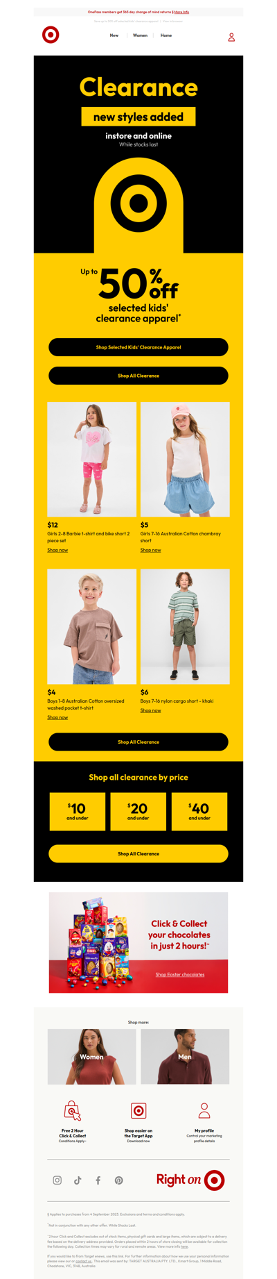 New Styles Added - Kids' Clearance Apparel