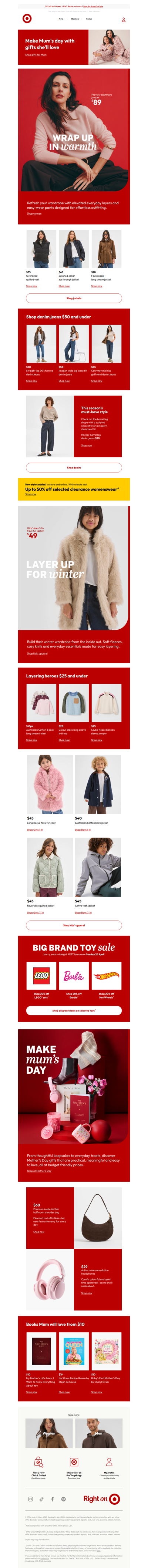 Wrap up in warmth with everyday elevated layers