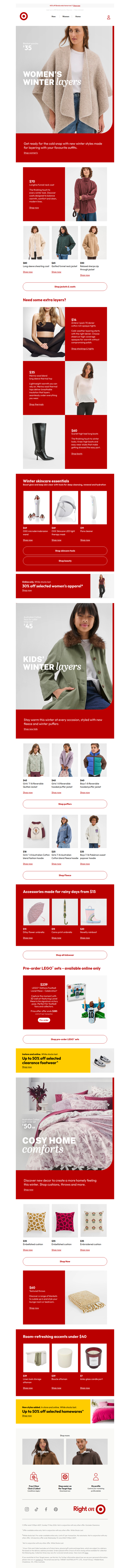 New winter styles just landed