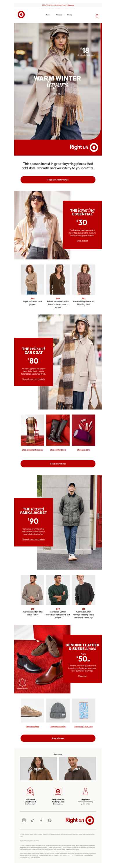 Layers you’ll love | Skivvy $30