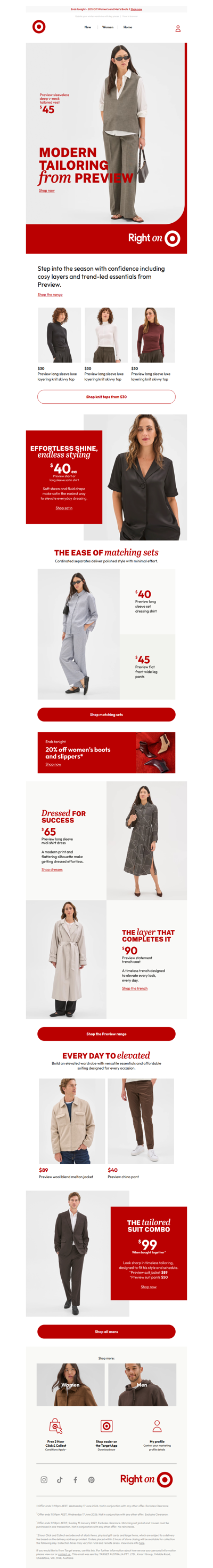 New Preview styles from $30