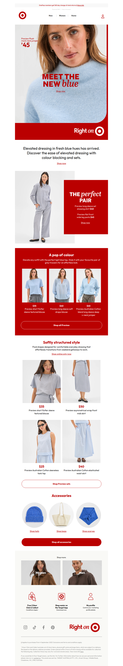 All things baby blue | Shop new styles in Preview