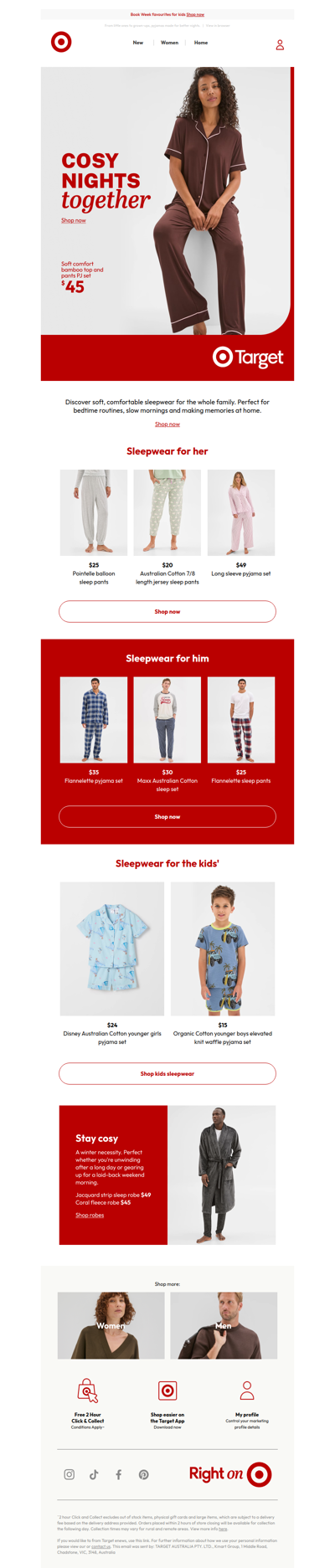 Sleepwear for the whole family 🌙