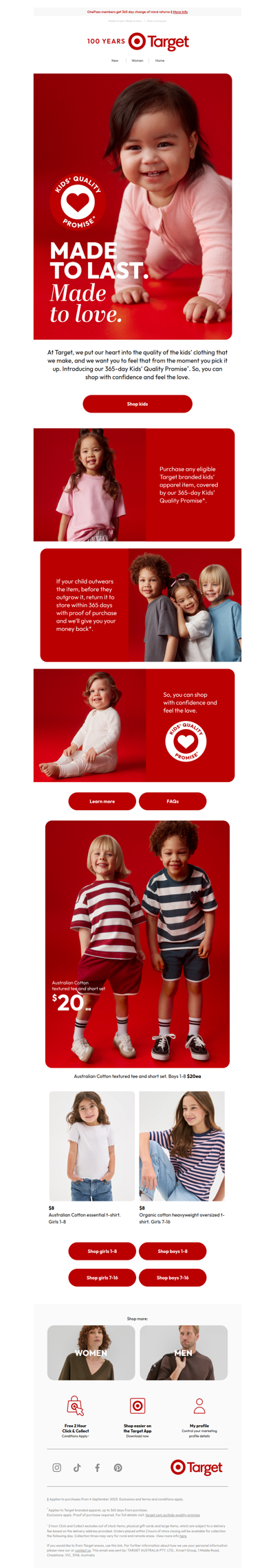 Introducing our Kids' Quality Promise