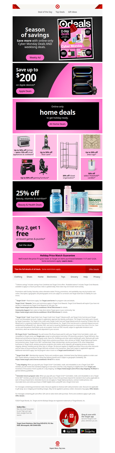 Your new Weekly Ad is here with Cyber Monday Deals & more.