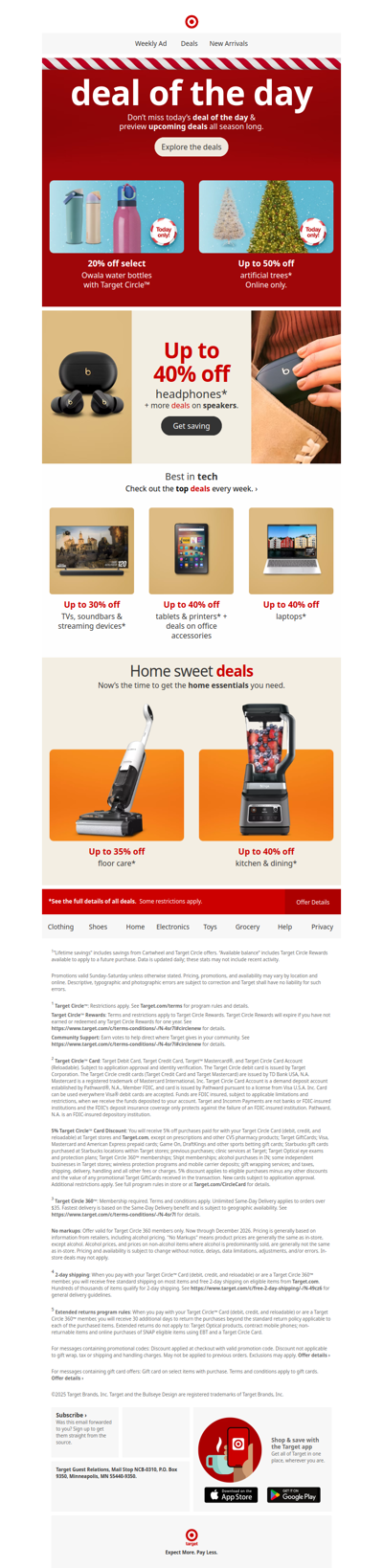 Deal of the day is back! Get ready to unwrap new deals every day.