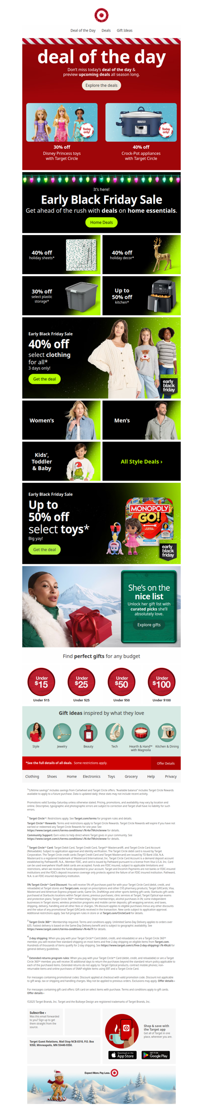 Early Black Friday deals start now!