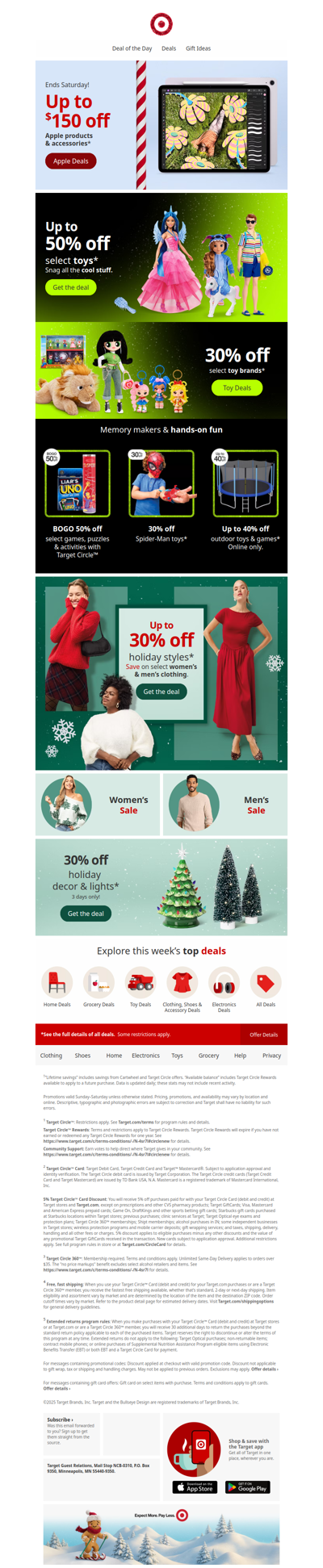 Up to $150 off Apple products & accessories. Ends Saturday!