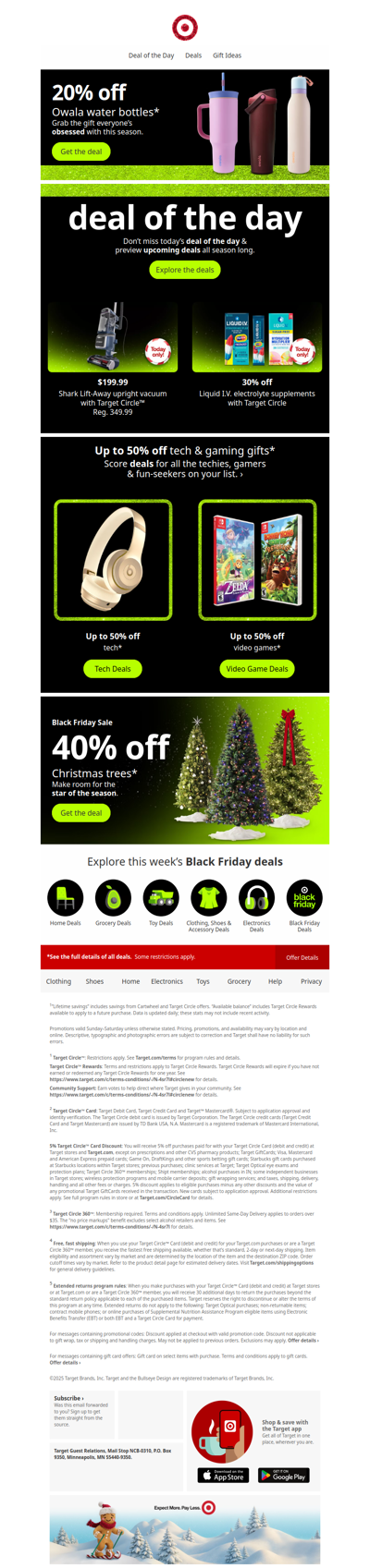 20% off select Owala water bottles.