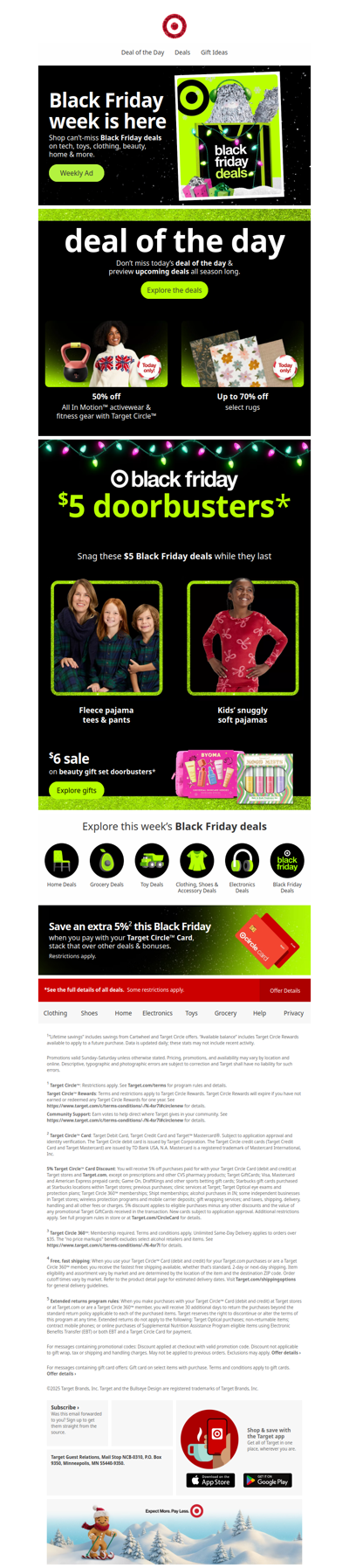 Plan your Black Friday shopping.
