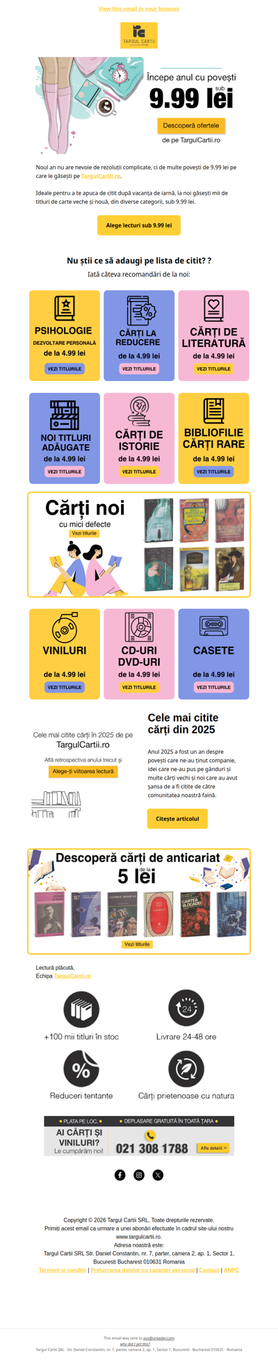 Începe anul cu povești noi sub 9.99 lei📖