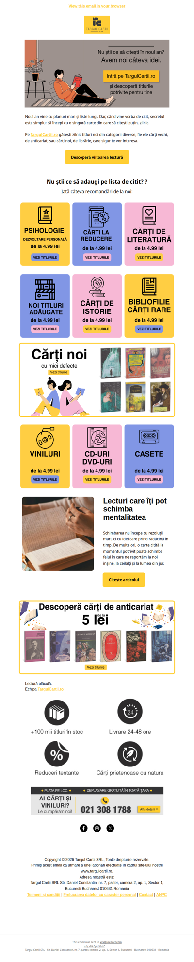 Nu știi ce să citești în noul an? 📖