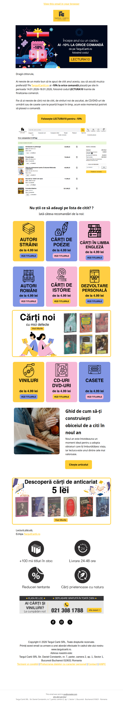 Ai -10% la orice comandă📖🎁