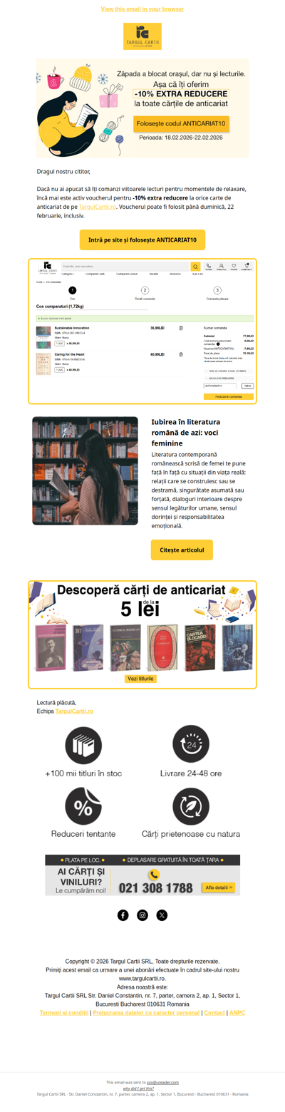 Ai folosit voucherul de -10% reducere? 🎁