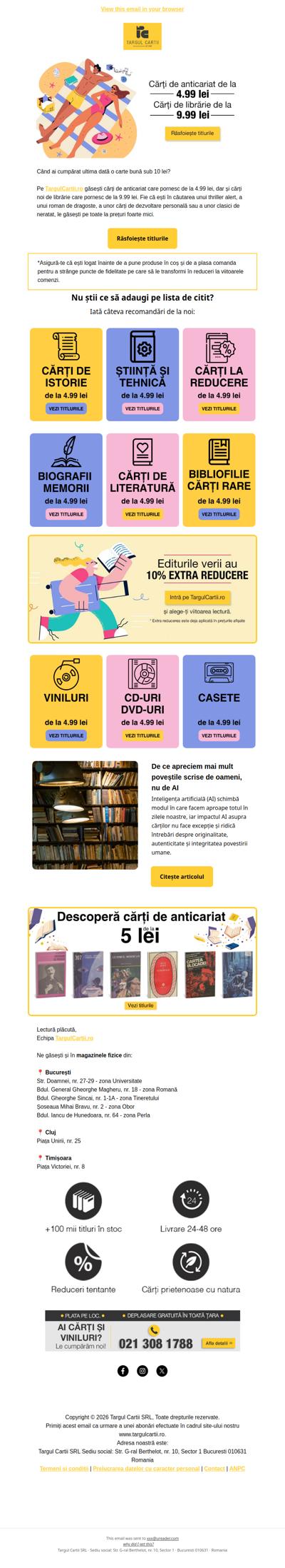 ALERTĂ DE PREȚ: 4.99 lei la Anticariat și 9.99 lei la Librărie 🥰
