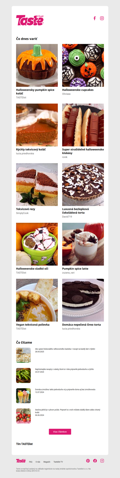 Dobré jedlo je zárukou dobrej nálady