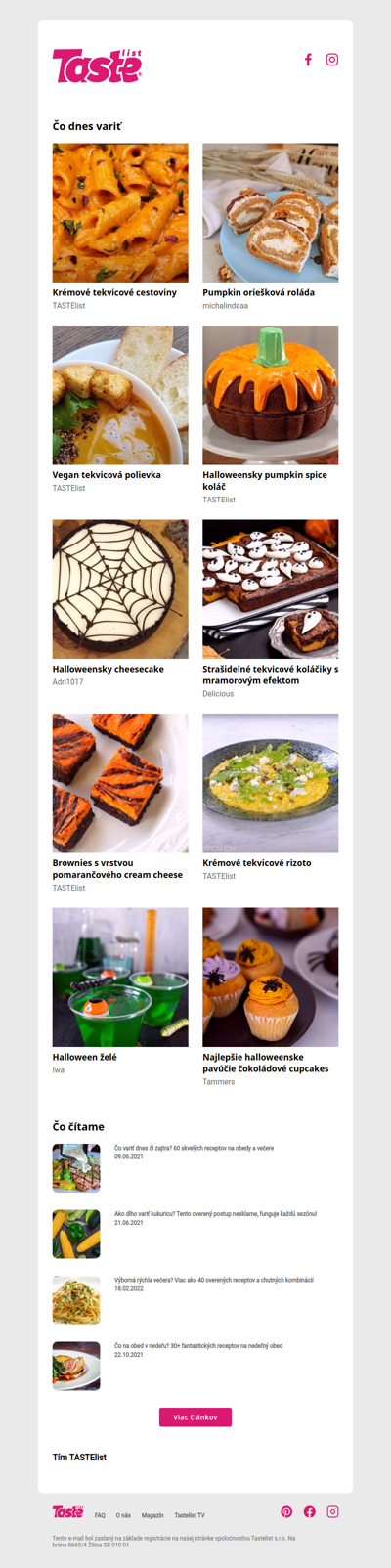 Dobré jedlo je zárukou dobrej nálady