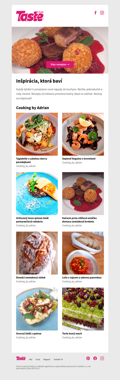 😋 Čo dnes varíš? Máme pár chutných nápadov!