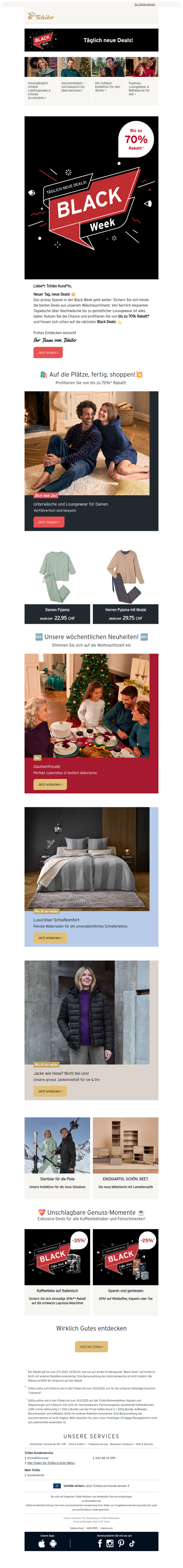 🔥Täglich neu. Täglich stark. Bis zu 70% Rabatt* 💥