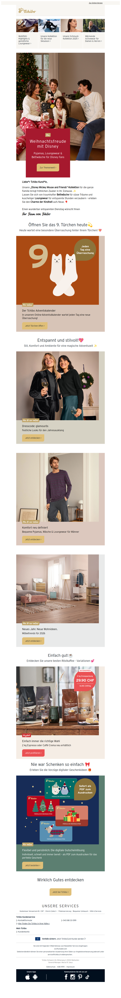 Mickey Mouse and friends – jetzt bei Tchibo! ⭐️