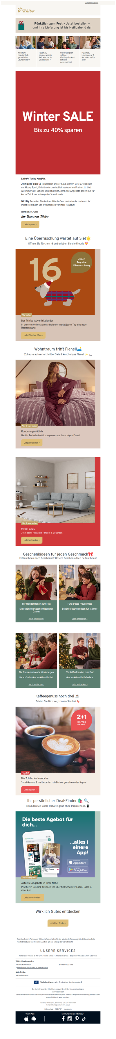 Eiskalt sparen im Winter SALE! 🥶