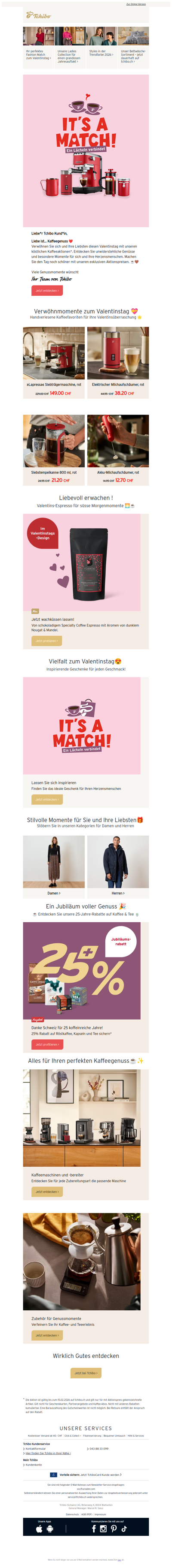 Genussvolle Verwöhnmomente zum Valentinstag ❣️☕