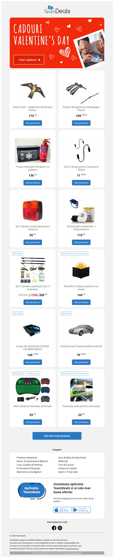 Fii la curent cu cele mai noi oferte