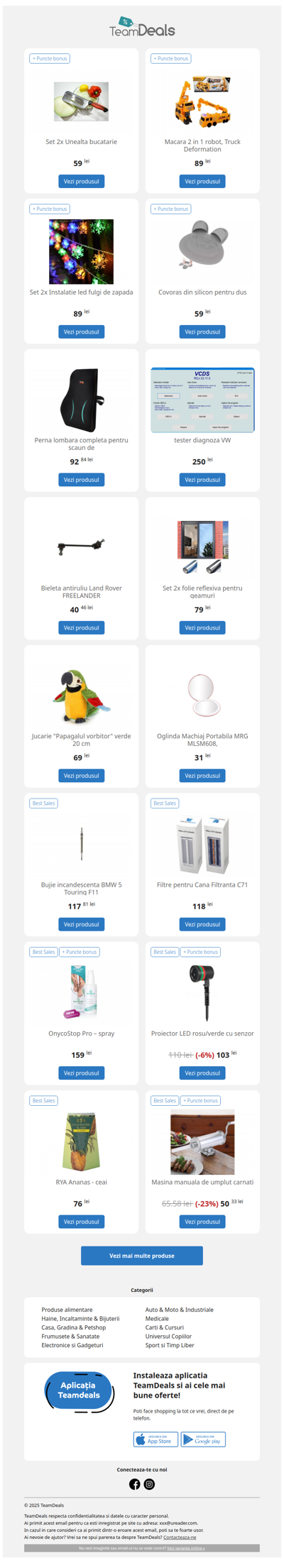 Set 2x Unealta | Macara 2 in 1 robot | Set 2x Instalatie | Covoras din silicon