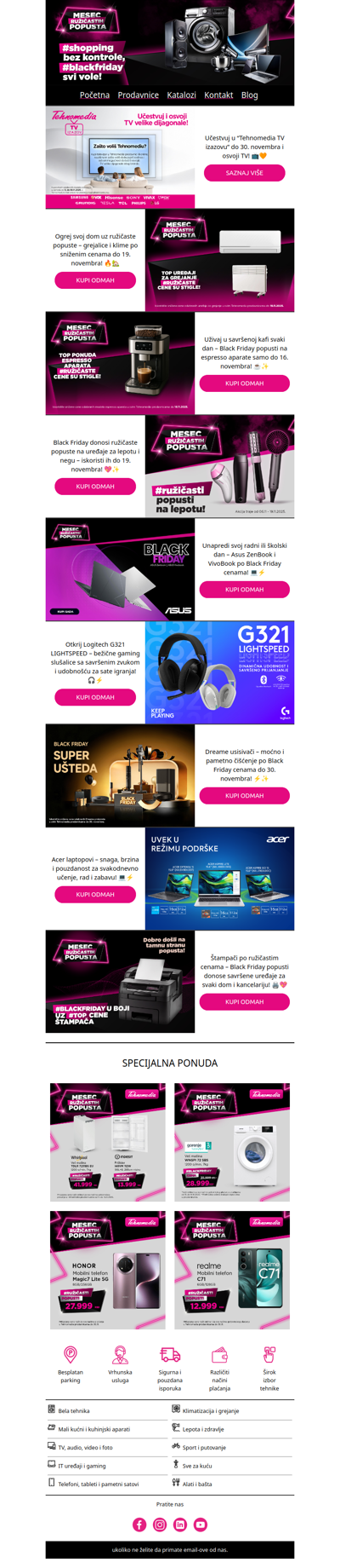 BLACK FRIDAY POPUSTI NA KLIK OD TEBE! 💖