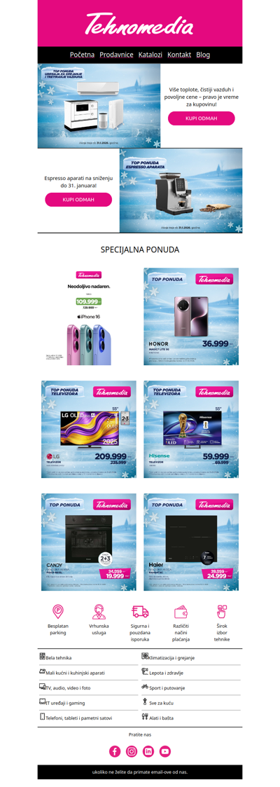 Ne čekaj – januarski popusti ističu ⏰🚨