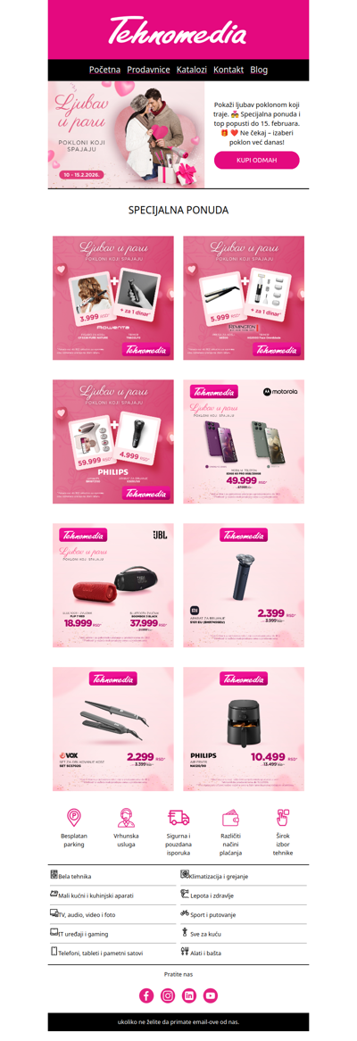 📢 Savršen poklon za Dan zaljubljenih je ovde! 💑