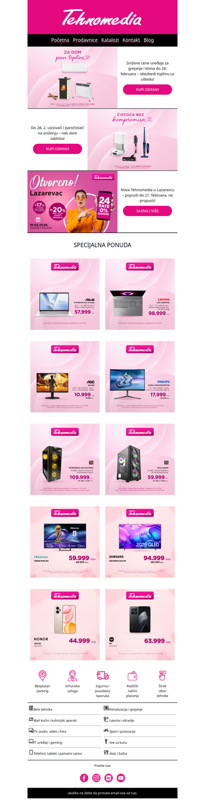 Uštedi više ovog februara! 🛒🎯