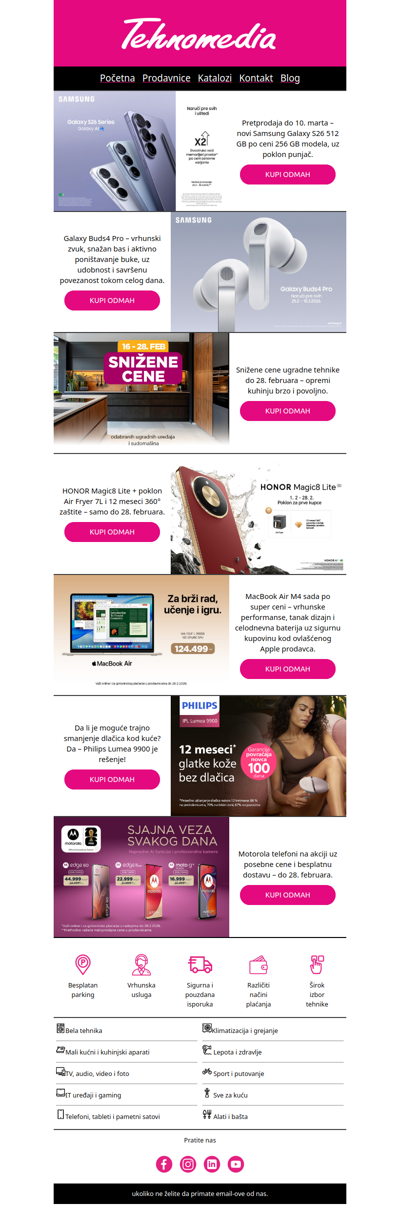 🔔 Poslednja šansa za februarske popuste! 🔥