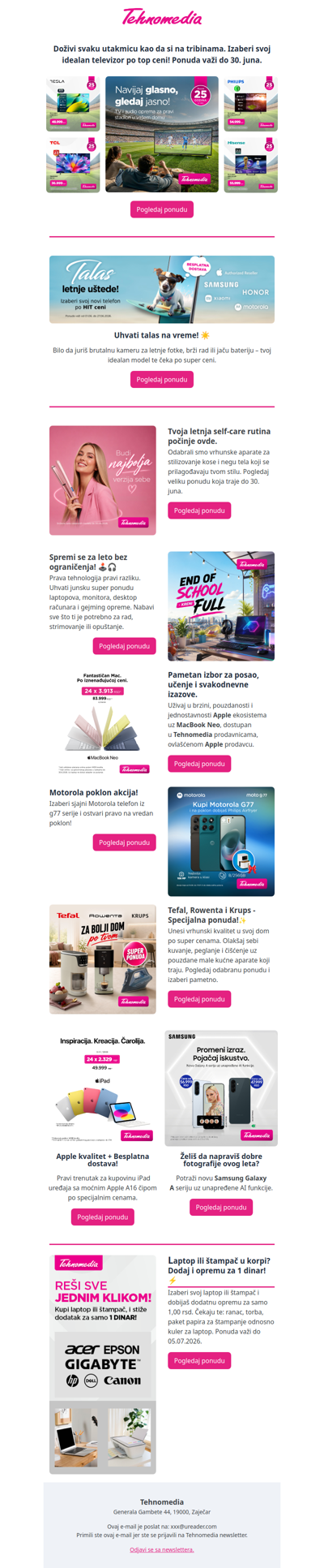 Leto donosi top uštede! 🛒💥
