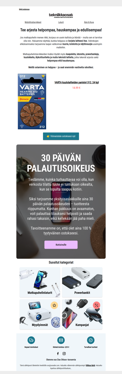 Tee arjesta helpompaa, hauskempaa ja edullisempaa