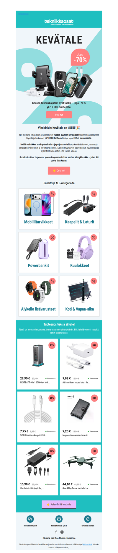 KEVÄTALE: Tästä se alkaa! 🚀