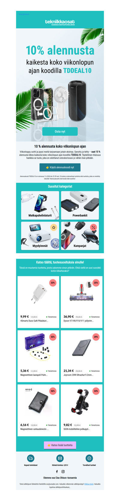 Nyt viikonloppu lähestyy 🎉